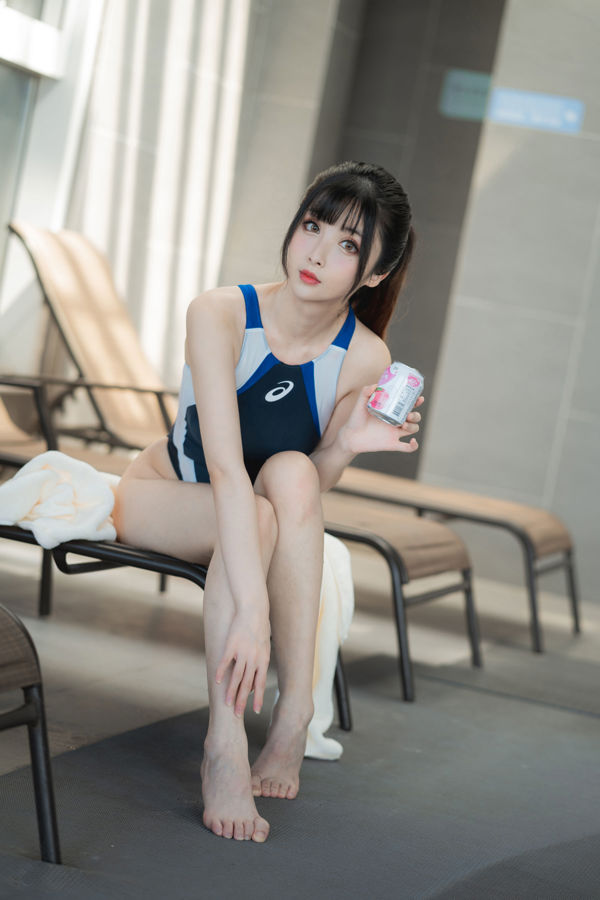 [Cosplay Photo] COS Welfare rioko Ryoko - Tiempo de entrenamiento especial para la hermana mayor del club de natación