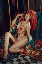[Net Red COSER Photo] Autumn and Corgi (Xia Xiaoqiu Qiuqiu) - Kimono