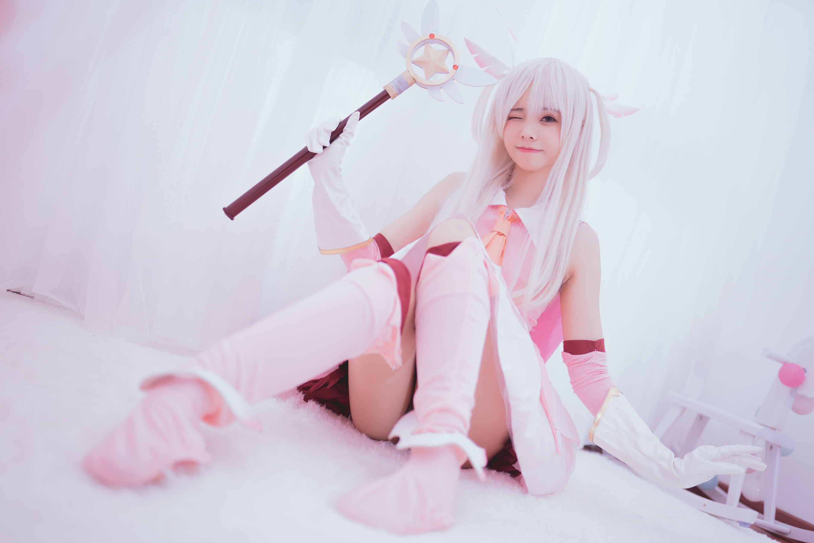 Sister Ono w "Cat Swimsuit + Magical Girl Illiya" [COSPLAY Beauty] Page 18 No.e2702e
