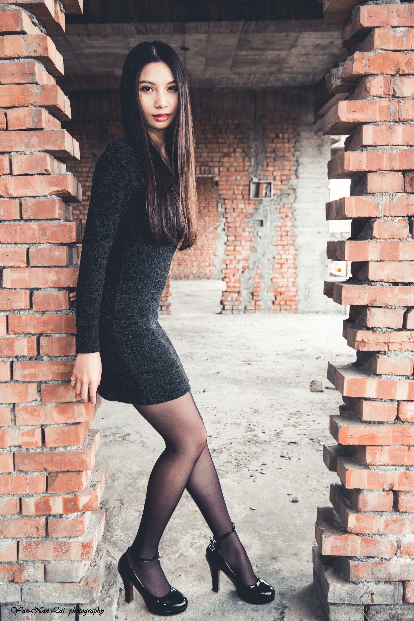 [Taiwanese model] Jenny "Black Silk Outside Shooting" Page 31 No.a5e768